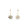 Gigi Earrings - Gold Labradorite