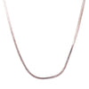 Mini Portia Necklace - Metallic Platinum