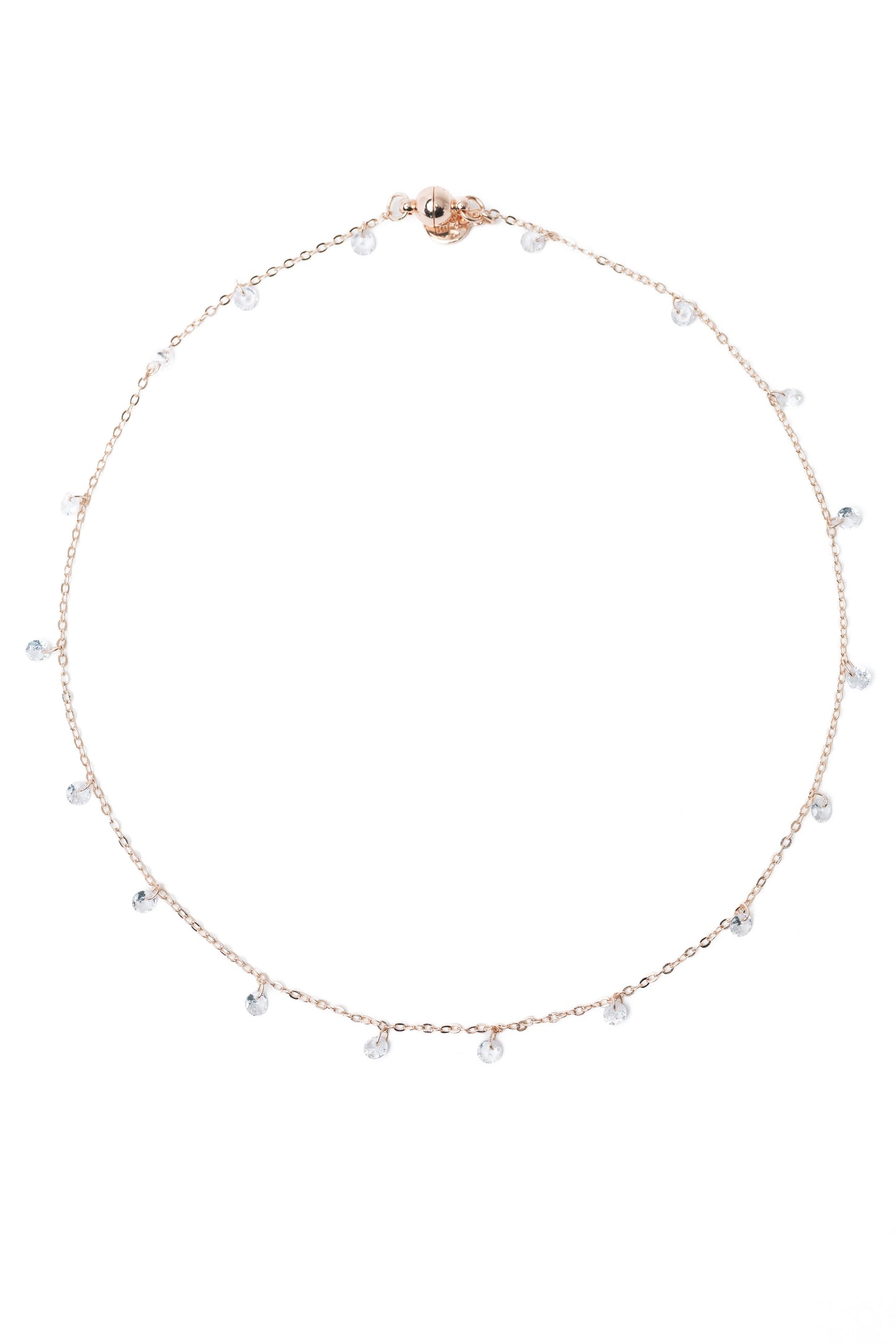 Barely There Necklace - Rose Gold