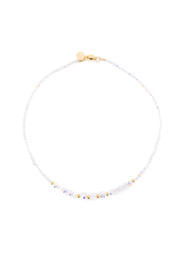 A Little Sparkle Necklace - Snow Glow