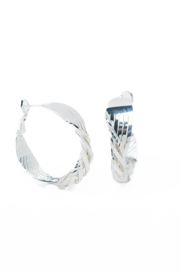 Mellie Earrings - Silver