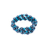 Hollow Moon Bracelet Set - Blue Moon