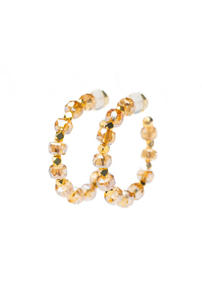 Wild Thoughts Earrings - Champagne