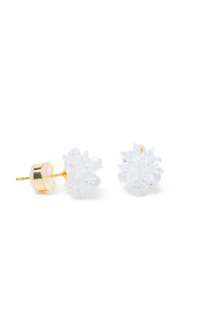 Florabelle Earrings - Snow