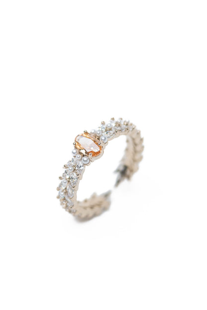 Dew Kiss Ring - Linen Champagne
