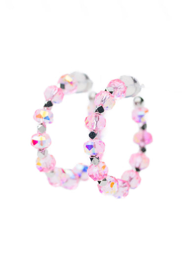 Wild Thoughts Earrings - Neon Pink