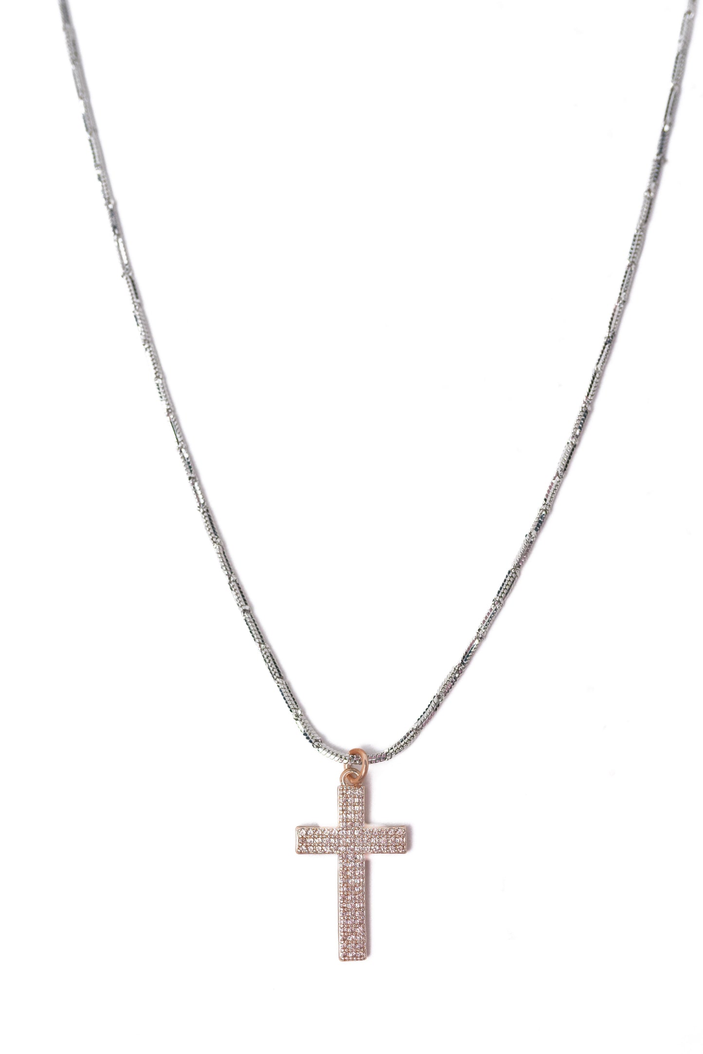 Caia Necklace - Silver Whisper