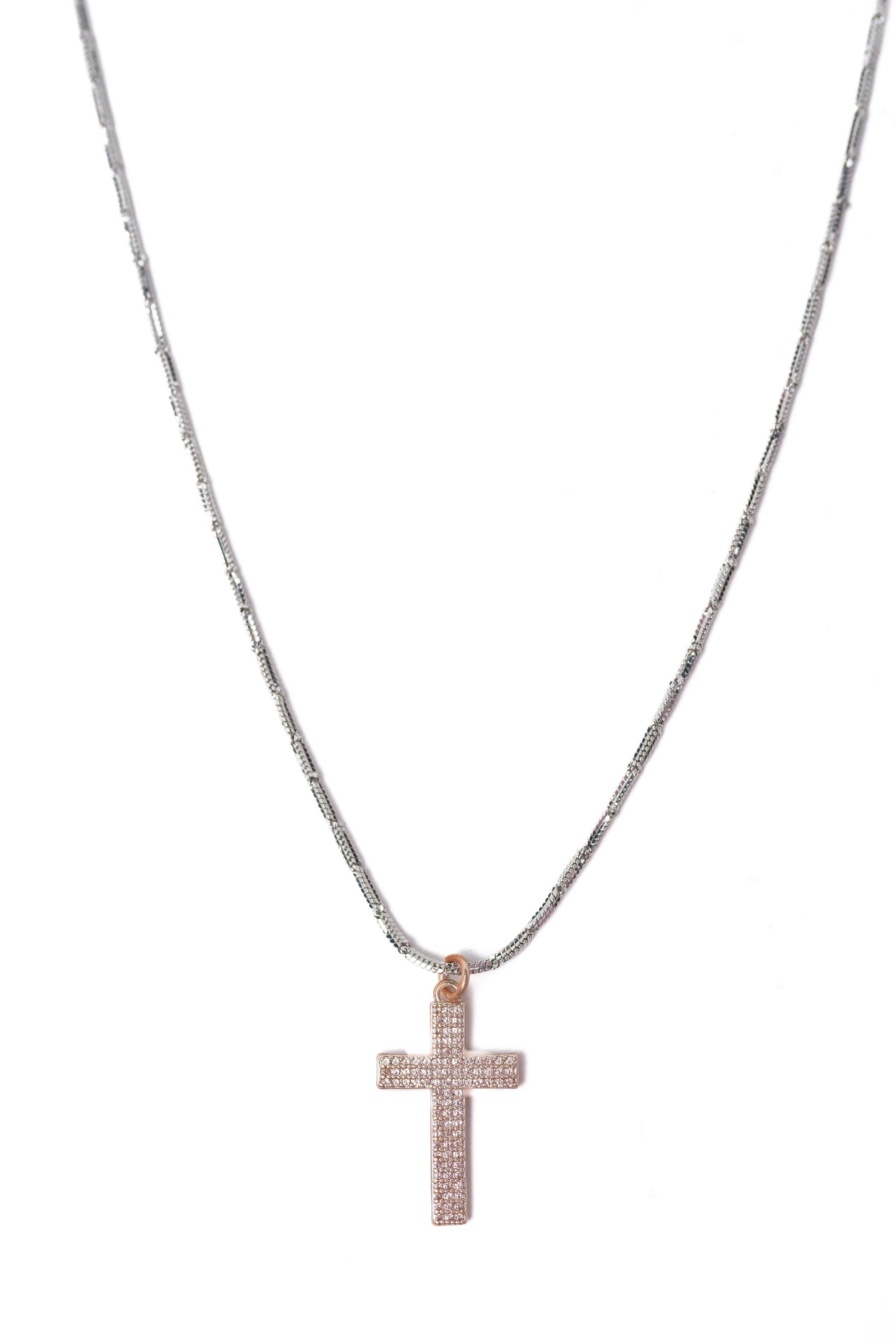 Caia Necklace - Silver Whisper