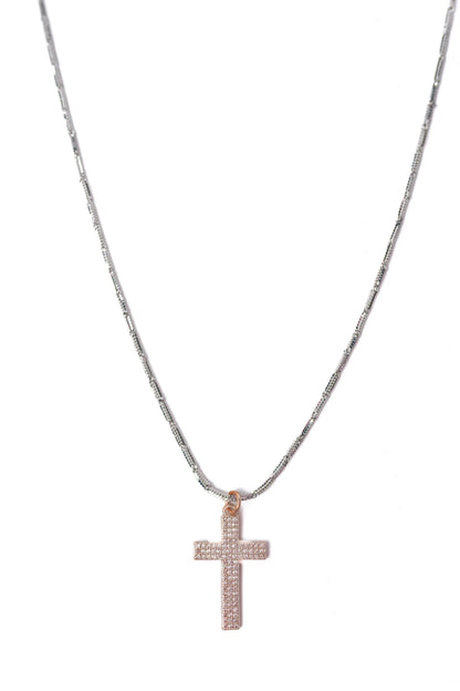 Caia Necklace - Silver Whisper