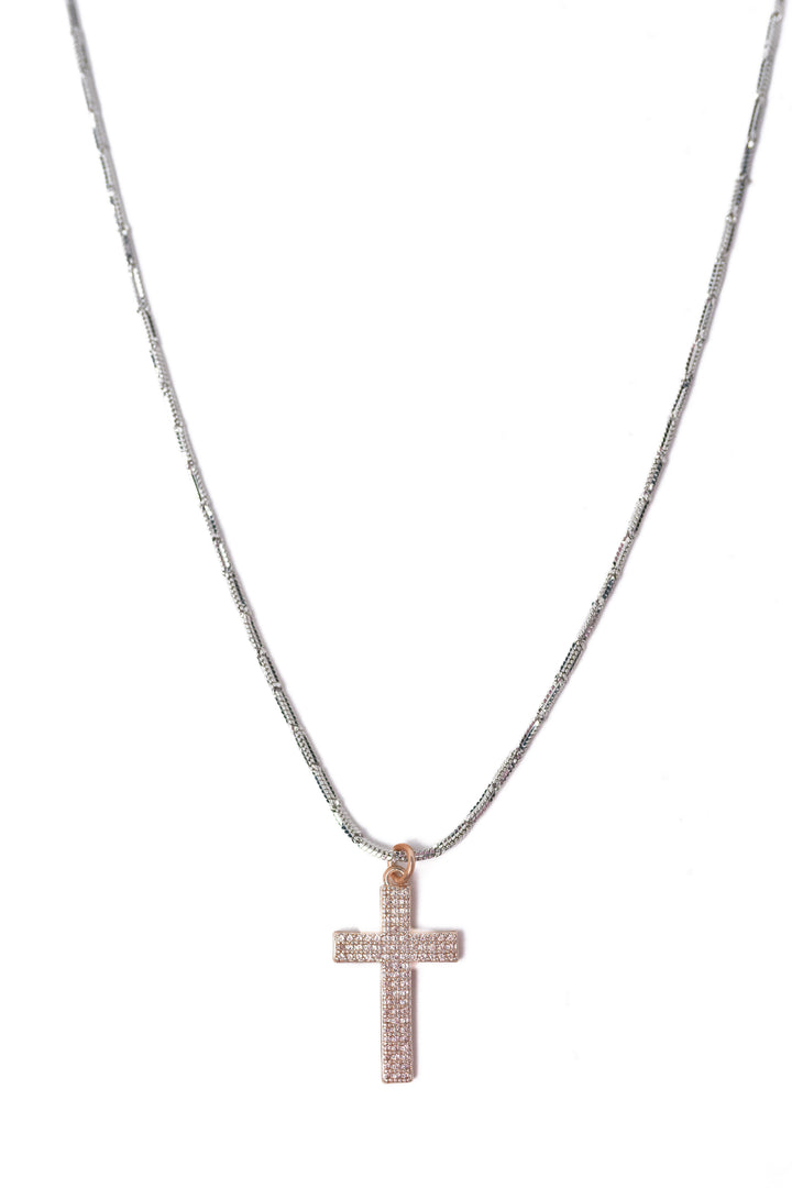 Caia Necklace - Silver Whisper