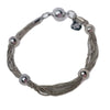 Head Over Heels Bracelet - Gunmetal