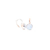 Barcelona Earrings - Light Rose Gold Lavender Rain