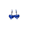 Glow Heart Earrings - Metallic Midnight