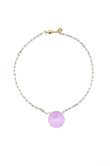 Madrid Nights Necklace - Linen Camellia