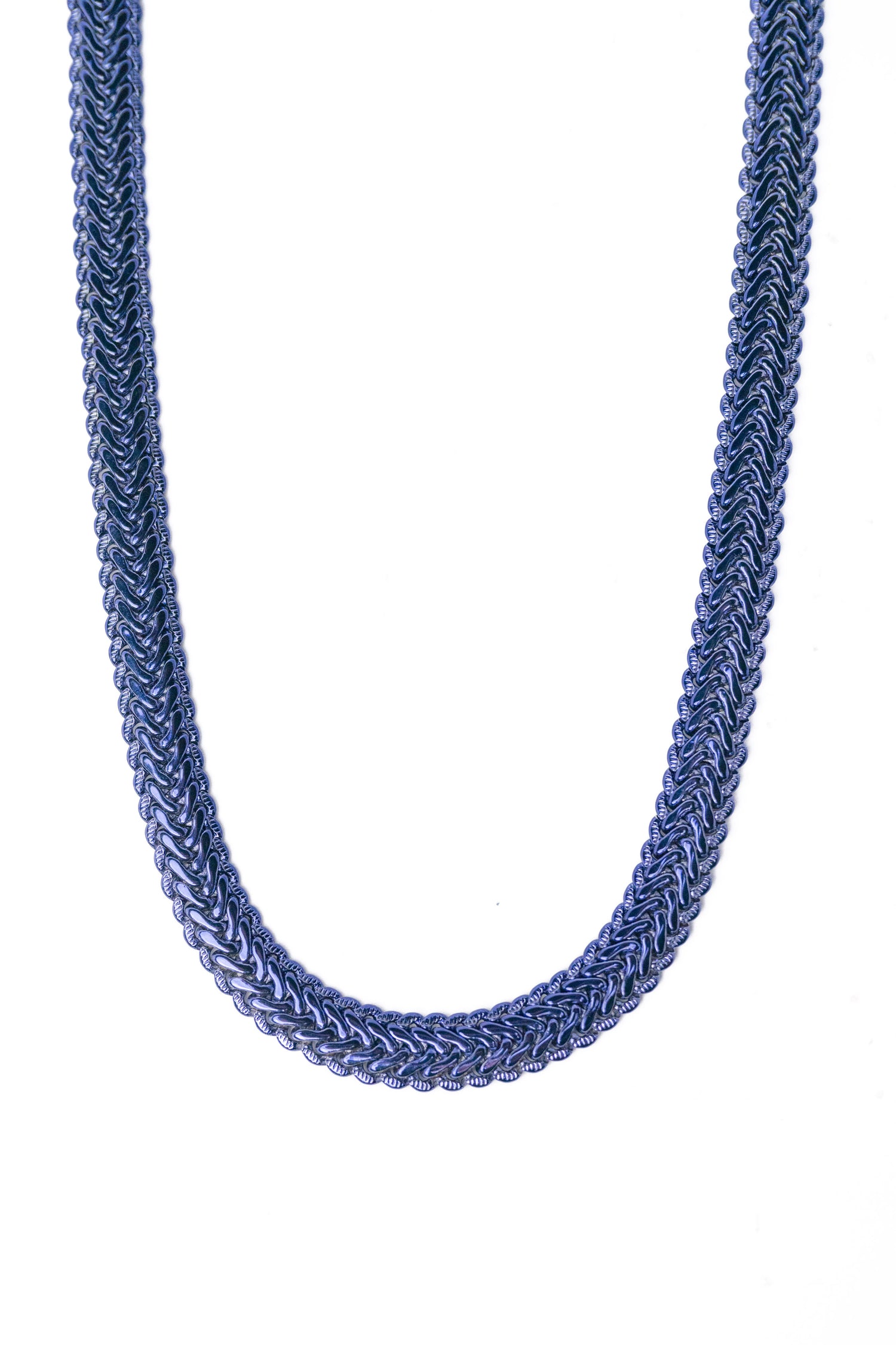 Casino Royale Necklace - Metallic Indigo Moon