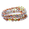 Sunflower Glow Bracelet Set - Rosewood