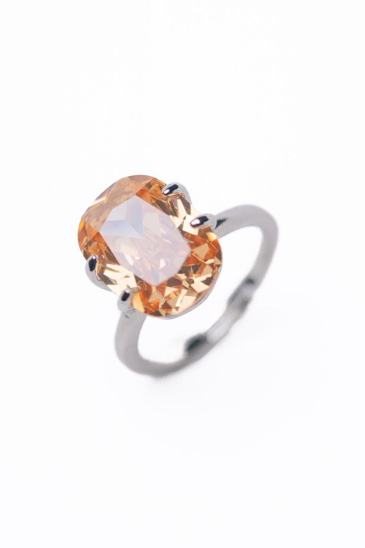 Claire Ring - Silver Champagne