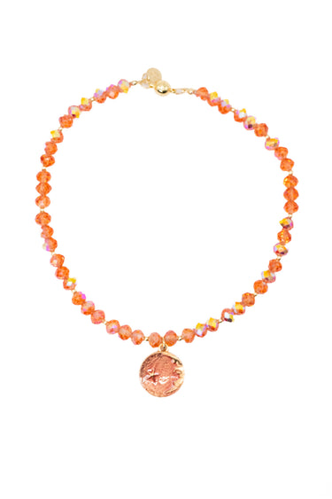 Wicked Moon Necklace - Pumpkin