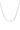 Mini Skully Necklace - Liquid Metallic Pearl White