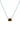 Verona Necklace - Metallic Ocean Blue Mocha