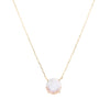 Crystal Shimmer Necklace - Snow Glow Veil