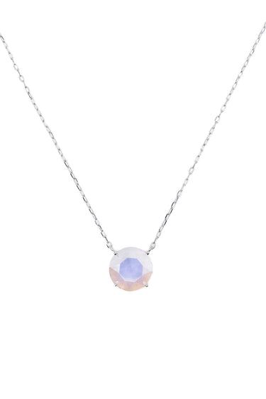 Crystal Shimmer Necklace - Snow Glow Veil