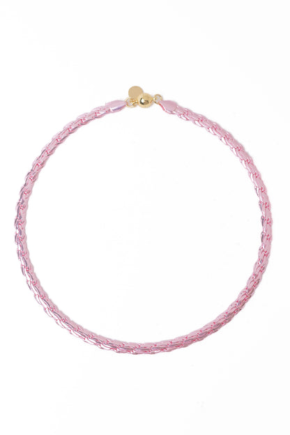 Bailamos Necklace - Metallic Petal