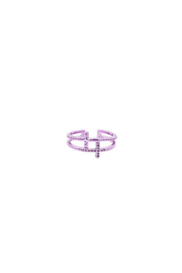 By Your Side Ring - Metallic Lilly