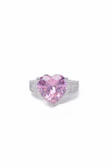 With Love Ring - Silver Petal