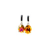 Bali Earrings - Linen Amber Glow