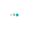 Lucy Stud Earrings - Emerald