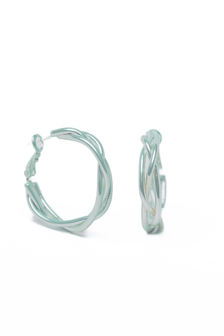 Emery Earrings - Metallic Seaglass