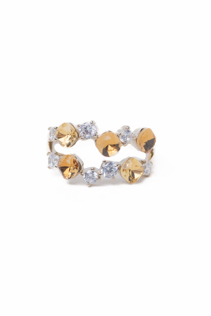 Maelis Ring - Linen Champagne