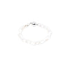 Elara Bracelet - Matte Pearl White
