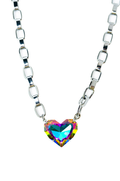 Summer Love Necklace - Gunmetal Mystic