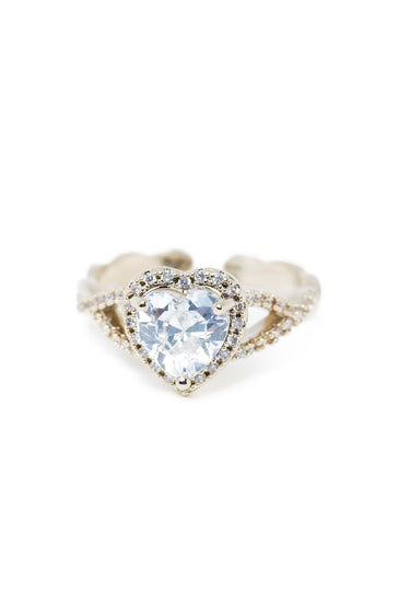 Dear Heart Ring - Linen