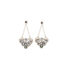 Lulu Earrings - Linen Smokey