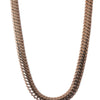 Eva Necklace - Metallic Cocoblush