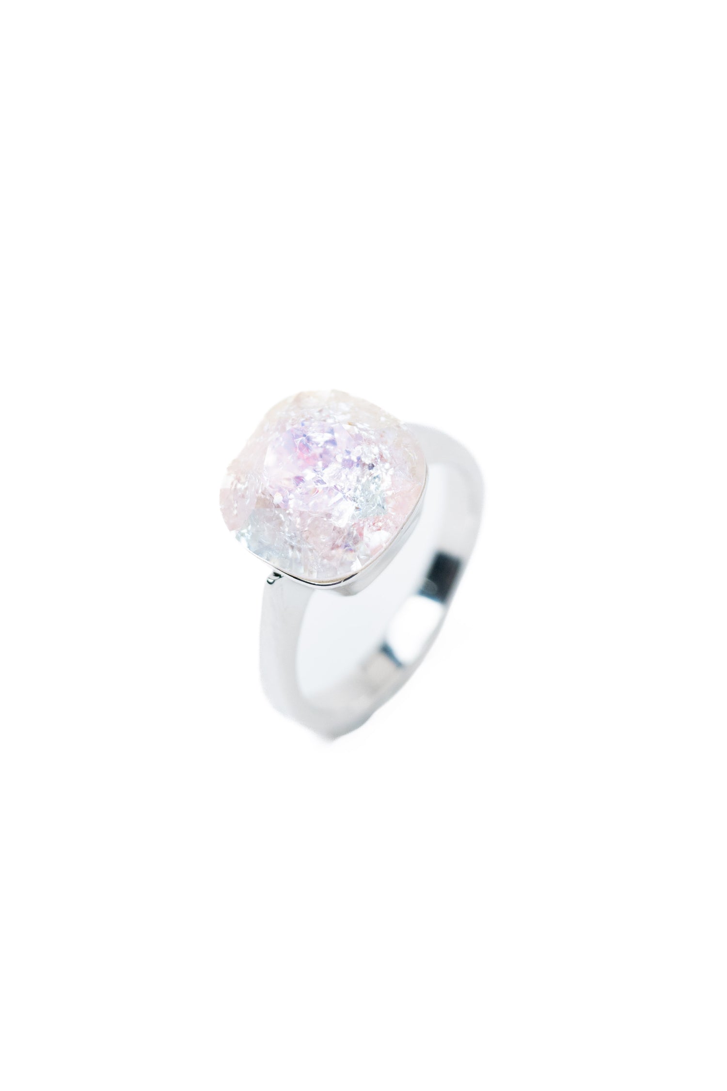 Kat Ring - Silver Pastel Dream