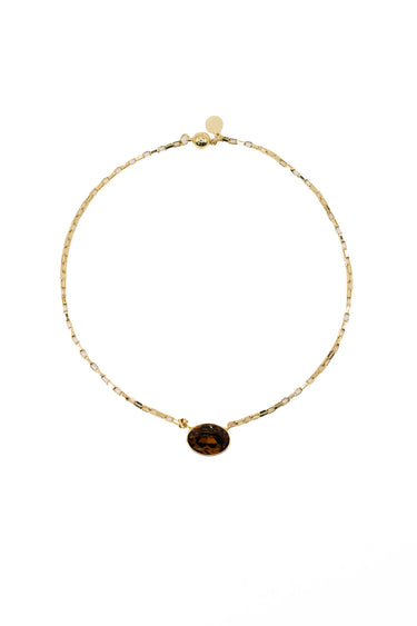 Bali Necklace - Gold Chocolate