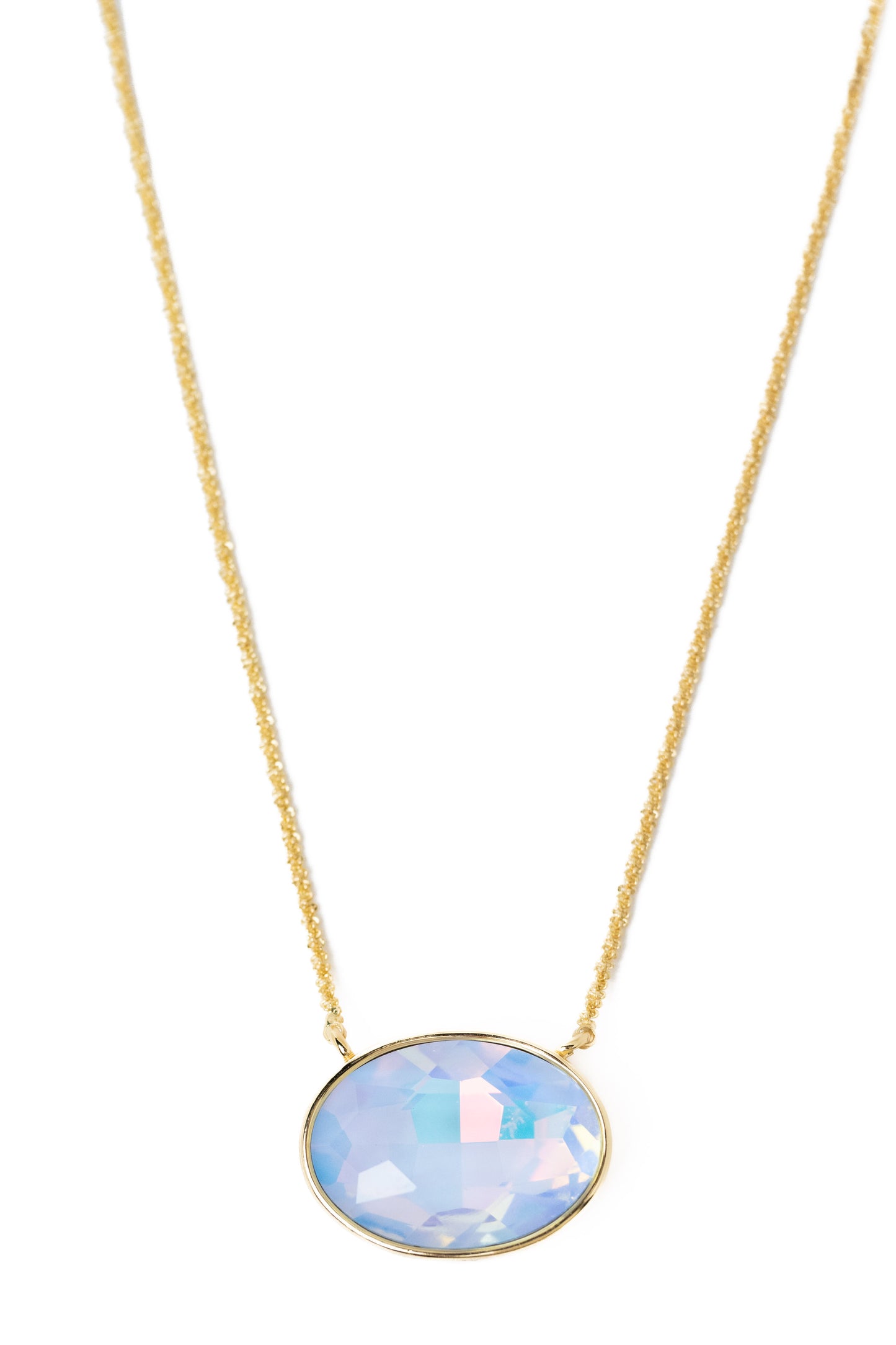 Clearwater Necklace - Gold Lavender