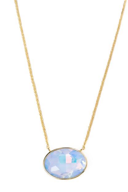 Clearwater Necklace - Gold Lavender