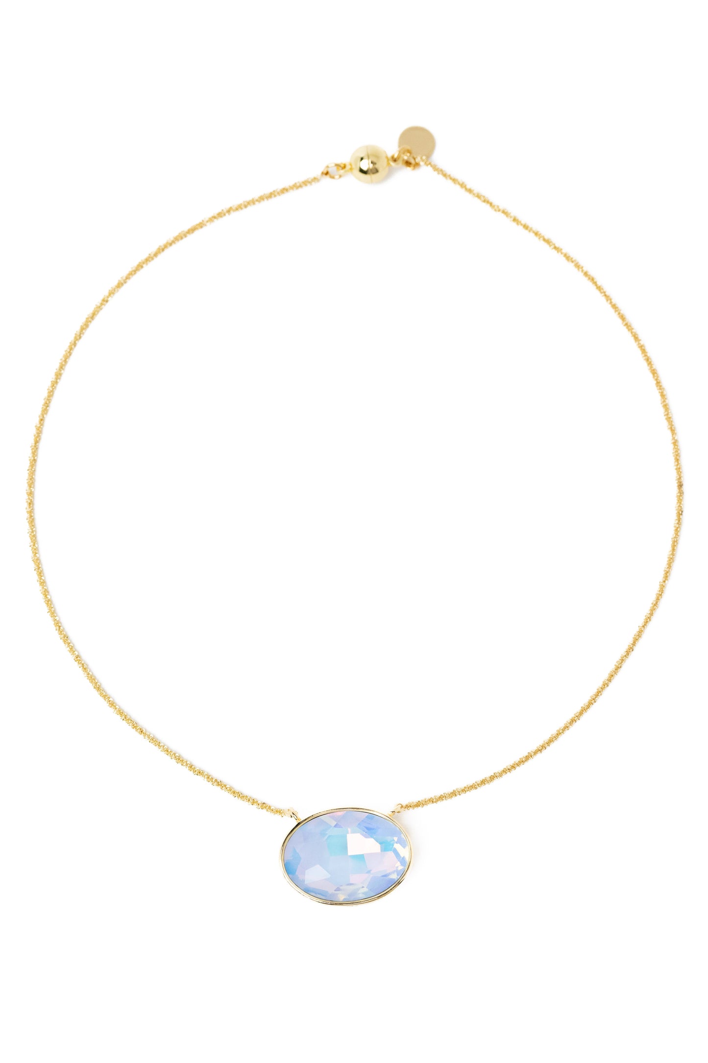 Clearwater Necklace - Gold Lavender