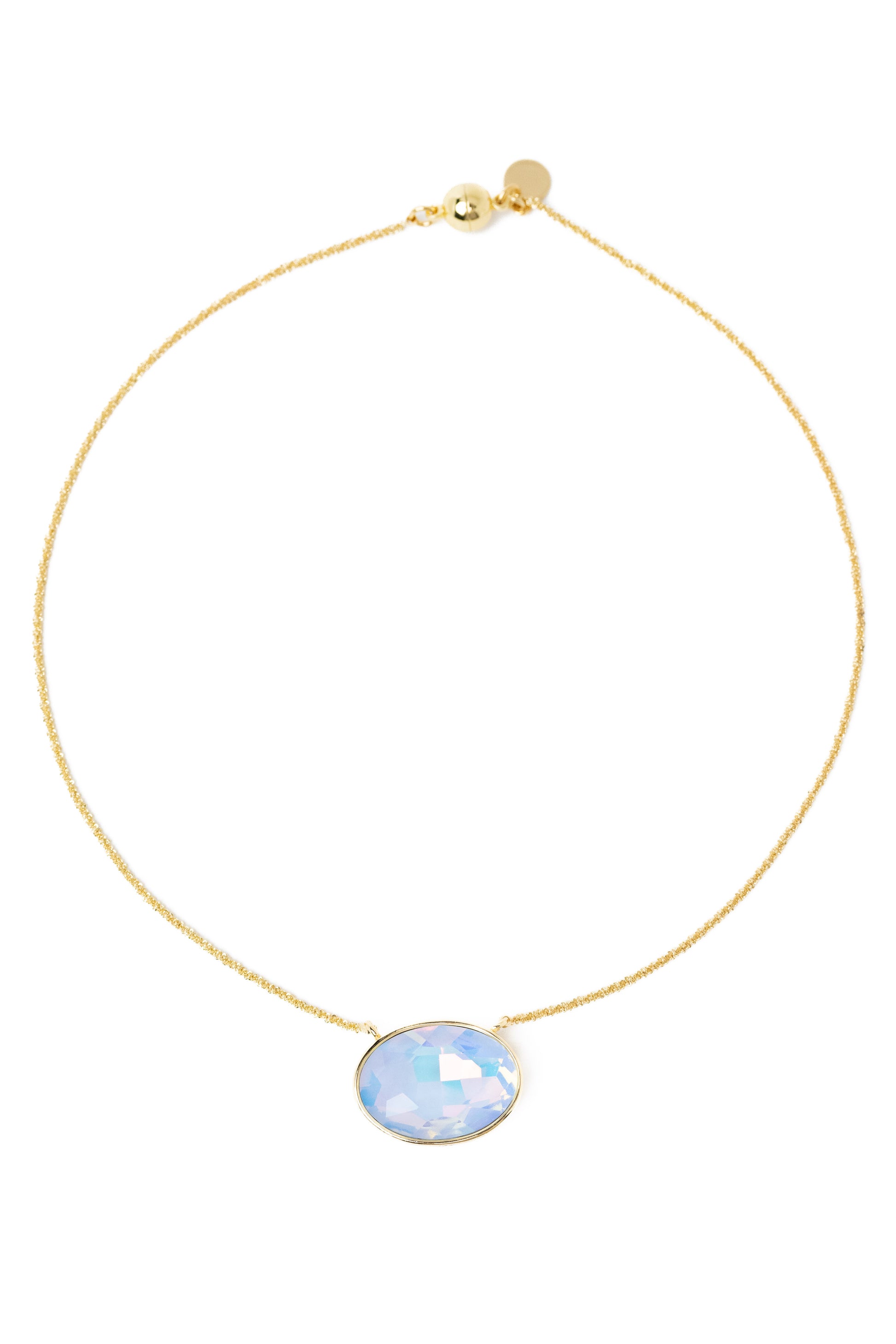 Clearwater Necklace - Gold Lavender