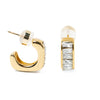 Never Forget Me Earrings - Gold