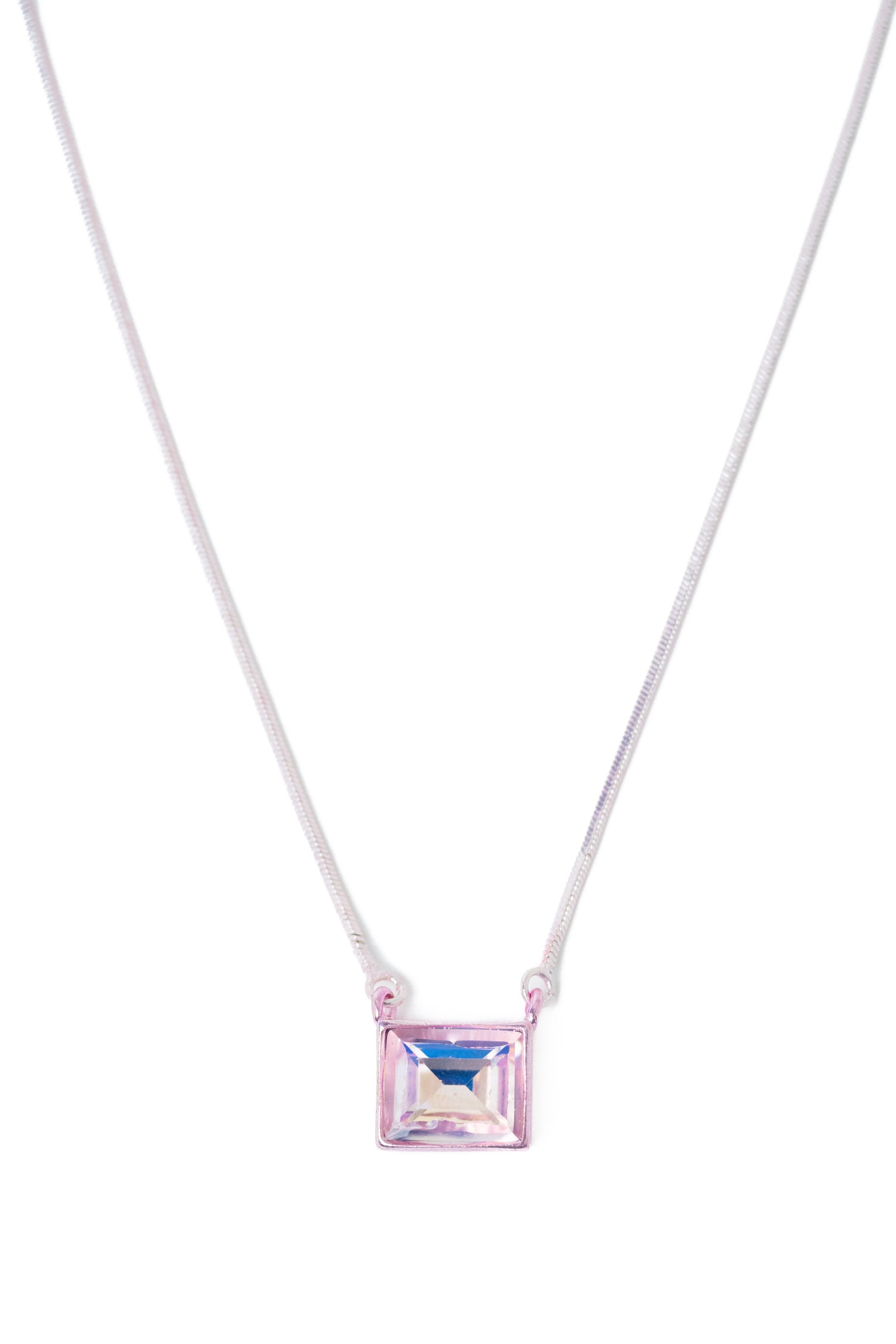 Lumi Necklace - Metallic Pinky Promise Petal
