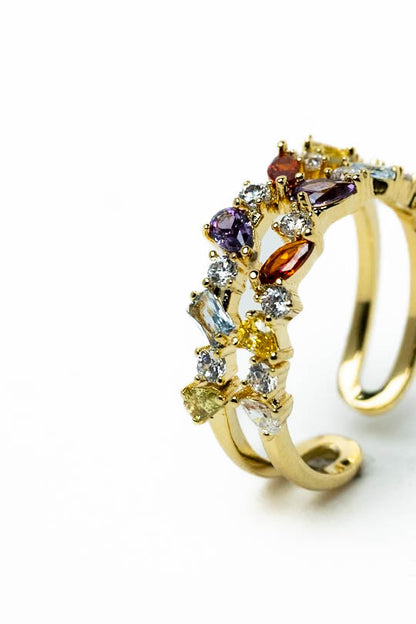 Sunset Lights Ring - Gold