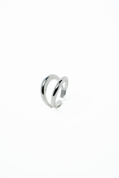 Noa Ring - Liquid Metallic Pearl White