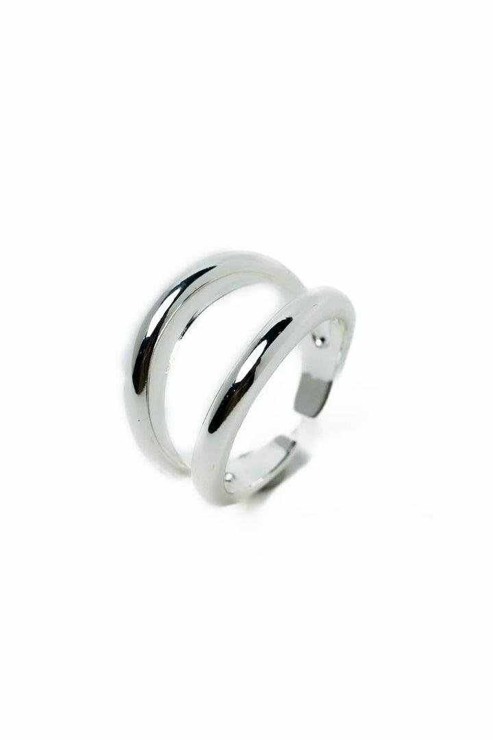 Noa Ring - Liquid Metallic Pearl White