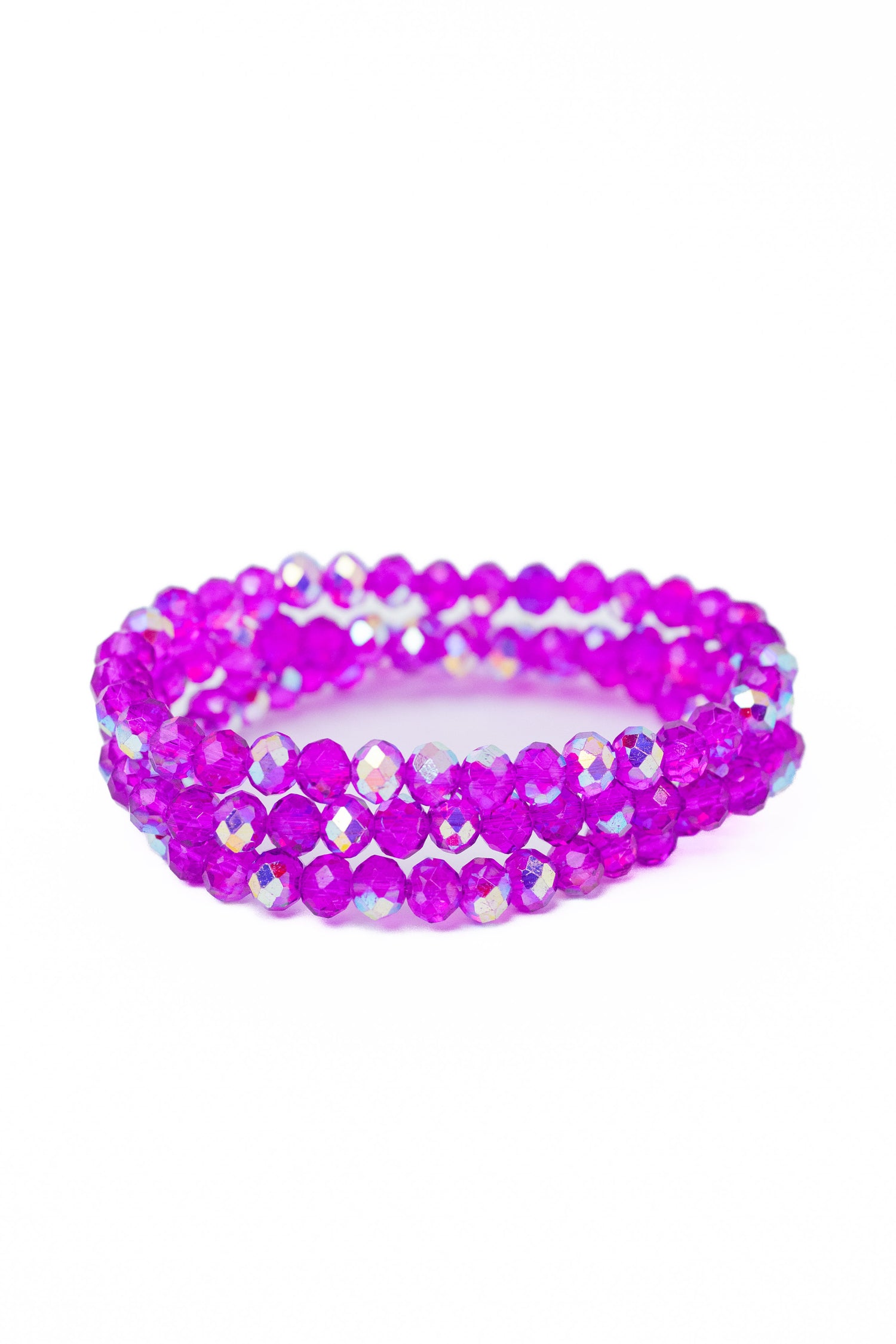 Myla Bracelet Set - Neon Orchid